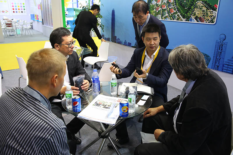 产业用及无纺布展现场图片